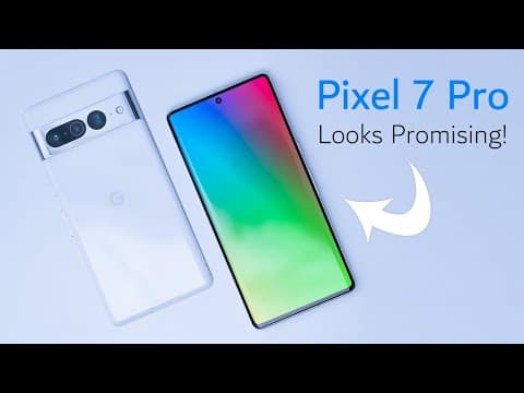 Pixel 7 Pro Quick Look - Feature Packed But Time Will Tell.