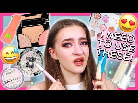 These Are My Most Neglected Makeup Products... Let's Put Them To The Test!! (get ready with me)