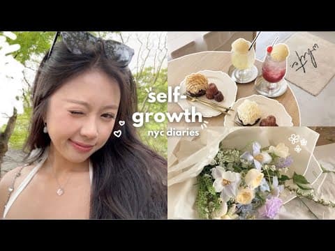 Making healthy habits in your 20s 🍵🌸 Intentional friendships in NYC, Linjer jewelry review, etc.