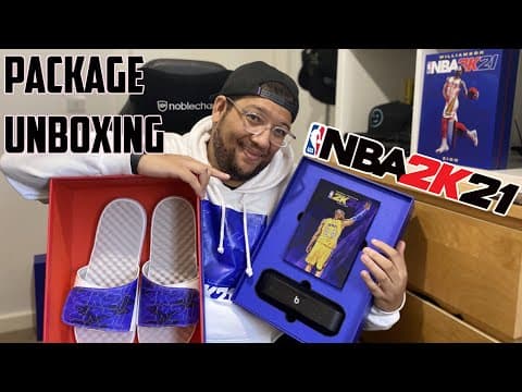 2K SENT ME PACKAGE! NBA 2K21 GIVEAWAY!