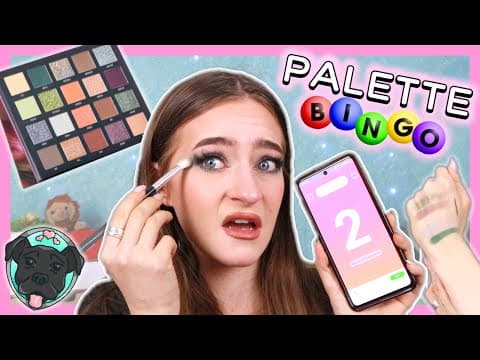 Palette Bingo With The NEW (ish) Beauty Bay Botanical Eyeshadow Palette! (member exclusive)