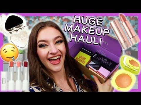 HUGE BEAUTY BAY MAKEUP HAUL!! (some well needed retail therapy!) #beautybayhaul #makeuphaul #haul