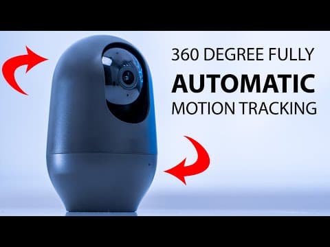 NOOIE 360 Cam 2 - Automatic Motion Tracking & Detection!
