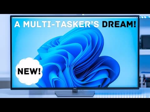 DELL U4323QE 43" 4K Monitor Review - A Multi-Tasker's Dream!