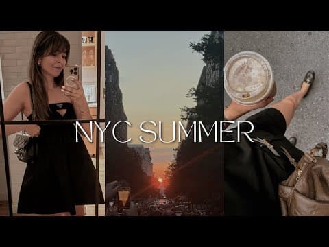 SUMMER IN NYC: Prada Unboxing, Jazz Nights, Manhattanhenge, Bastille Day Magic | Ajda NYC