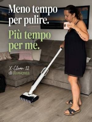 #pubblicita Quello che cerco in un elettrodomestico è molto semplice, deve aiutarmi davvero a risparmiare tempo e fatica. Tra lavoro, casa e tutto il resto, ogni minuto guadagnato è un minuto che posso dedicare ad altro. Per questo ero curiosa di mettere alla prova X-Clean 12 di Rowenta. L'ho usata su pavimenti diversi per capire se mantenesse davvero quello che promette, aspirare e lavare in un'unica passata. Mi è piaciuta anche la gestione del serbatoio, divisa tra secco e liquido e il fatto che, una volta terminato, posso avviare il programma di auto-pulizia e asciugatura del rullo. Questo è solo l'inizio, ma direi che come nuova alleata nelle pulizie di casa è partita davvero con il piede giusto. E voi? Qual è la faccenda domestica che vi porta via più tempo? @Rowenta Italia #rowentaxclean12 #rowentatech #adv