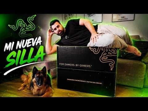 RAZER ME HA MANDADO SU NUEVA SILLA GAMING… 😱🔥