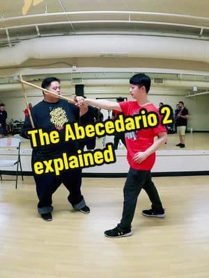 Explaining the footwork of Abecedario 2 as to why we step back. Want to join? Go to www.fmaschool.com #filipinomarti
