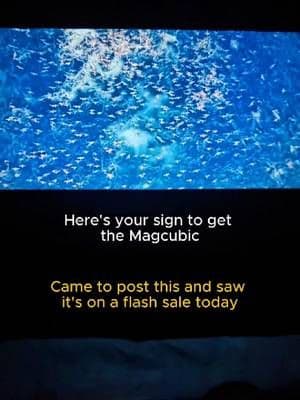 The MagCubic Smart Projector just might get us through summer break | #magcubic #projector #smartprojector #portableprojector #funinthesun #TikTokShopSummerTurnUp #dealsforyoudays #TTSLevelUp #tiktokshopjumpstart #ttsdelightnow #giftguide #tiktokshopcreatorpicks #tiktokmademebuyit #tiktokshopunboxing