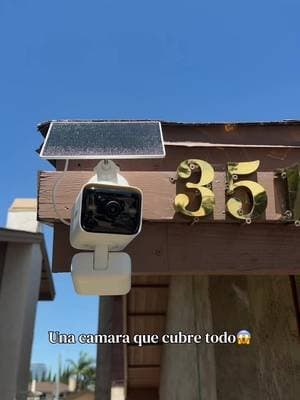 Con esto se puede ver todo lo necesario de la casa😮💨 @tapo.us #tapo #SmartHome #SolarPowered #TikTokShopBackToScho