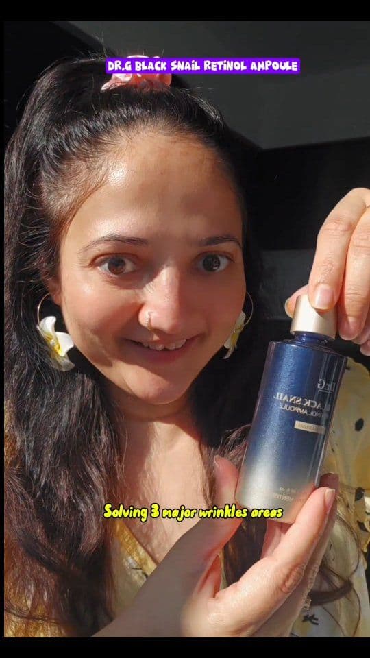 ✨️ DR.G BLACK SNAIL RETINOL AMPOULE ✨️
It's probably one of the best solutions if you have sensitive skin because it's