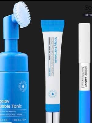 ¿Quieres un cabello más fuerte y pestañas más largas? ✨ Descubrí este combo de Seapuri y mi cuero cabelludo me lo agradece todos los días. 🌊 El Scalpy Bubble Tonic es literal un spa en casa. 💆♀️ #TikTokShop #Seapuri #HairCareRoutine #CueroCabelludoSano #LashSerum