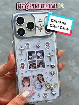 The glow up your phone deserves. Look at that shine! ✨ Clear case lovers… this is the one that DOESN’T turn yellow 👀✨ If you drop your phone like it’s your job (same), you NEED this. #casekoo #tiktokmademebuyit #techhacks #clearcase #diy