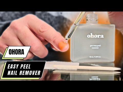 Ohora Easy Peel Remover: A Gentle and Effective Way to Remove Gel Nails