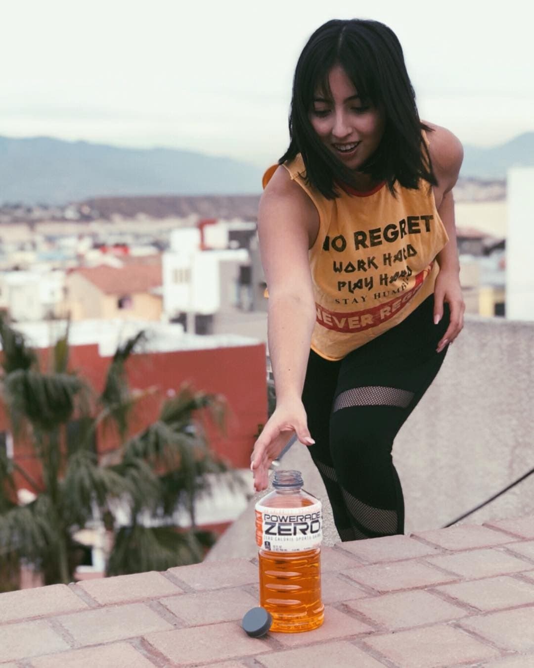 Otro workout con @powerade 🔥 Ok me encantó este sabor la verdad. Me siento fuerte y con energía 💪🏻 ¡Vamos por nuestra