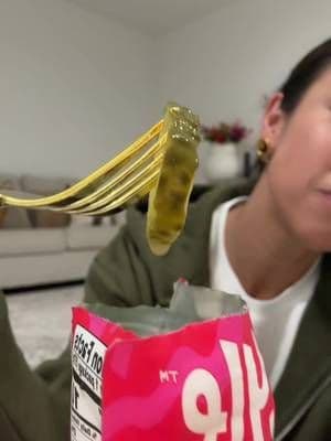 Man, I first tried freestyles olives and they were so amazing that I got more but in the bigger pack but then I seen they had pickles and I had to get the pickles too and they’re just as amazing. I polished off all three of these packs after this video, I couldn’t help it lol 🤣 #ilovepickles #snacktok #tiktokshopmothersday #tiktokshopstockup #tiktokshopcreatorpicks