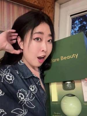 Okay! Time to go out more often, so people can actually smell my new @Rare Beauty perfume.😆🌈✨💓 . The notes: Top: Pear Nectar, Pistachio Heart: Gardenia, Jasmine, Lotus Blossom Dry: Vanilla Bean, Pink Sugar, Cedarwood . . #rarebeautyperfume #fragrance #rarebeauty #tiktokshopcreatorpicks #perfum