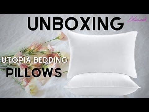 Utopia Bedding Pillows: An Amazon MUST-HAVE? | Lilmsniki