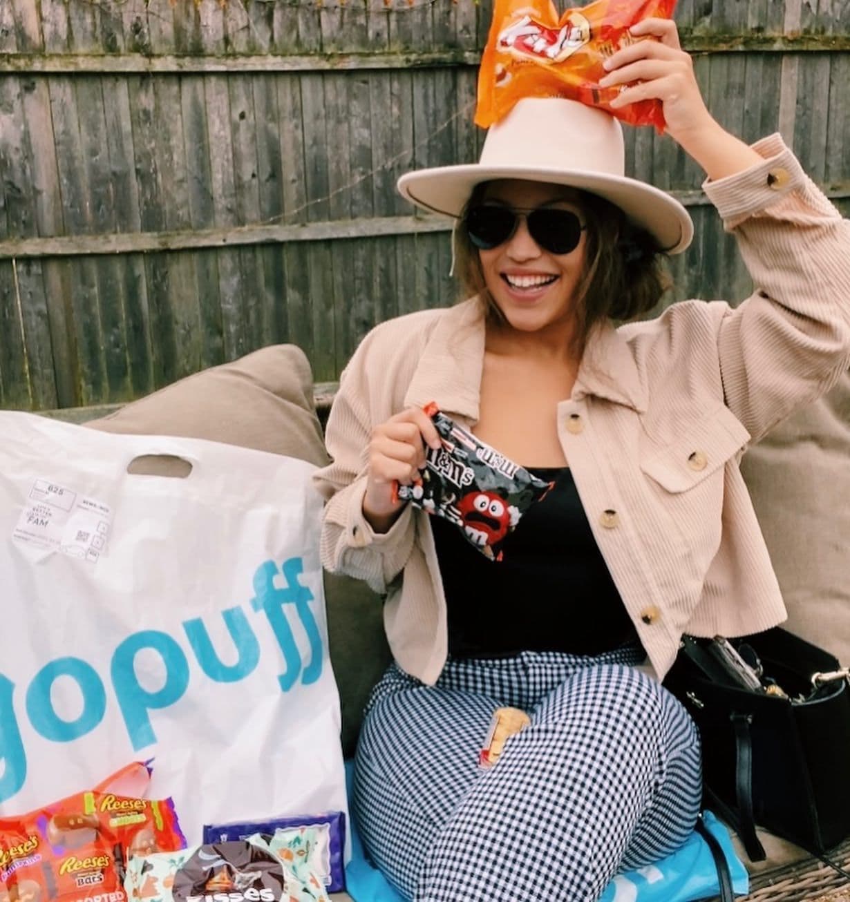 My fav treat from my fav app! @goPuff delivers in minutes and offers tons of snacks, drinks and more :) Use my code ‘NOW
