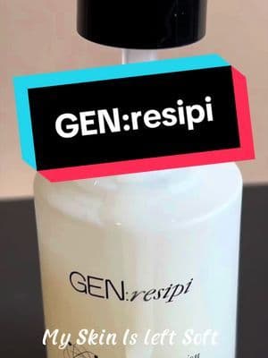 I’m obsessed with my new @GEN:resipi Serum! With the powerhouse ingredient Ginseng to brighten and tighten, Peptides, an