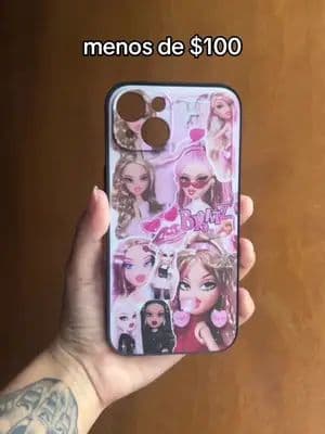 menos de $100 pesos me costó esta funda de bratz!! #bratz #iphone #barbie #tecnologia #tiktokshop