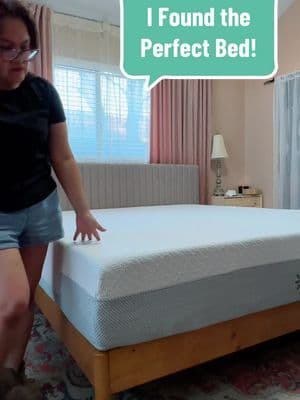 I have a height deficiency! 😏 And my bed was way too high for me to climb into. So, I partnered with @Zinus to help sol