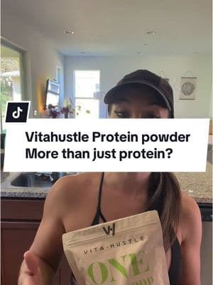 Always always get excited when a supplement has excellent ingredients and serves more than a single purpose Vita Hustle does just that with its powder packed with nutrients #creatorsearchinsights #vitahustle #cleanprotein #proteinshake #fittok #fitnessjourney #tiktokshop #superbrandday