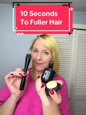 If your hair looks fine but something feels off, this might be it. The @@boldify Hairline Powder Starter Kit in light blonde fills and blends in seconds for a natural, fuller-looking hairline. No flakes, no shine, just an easy confidence boost. #boldify #hairlinepowder #thinninghairhelp #hairtok #tiktokshopfinds
