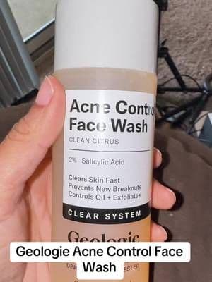 Geologie’s Acne Control Face Wash features 2% salicylic acid for an acne-focused cleansing step. 🧼✨ A simple addition when you want your cleanser doing a little more. #Geologie #SalicylicAcid #AcneFaceWash #SkincareRoutine #TikTokShop