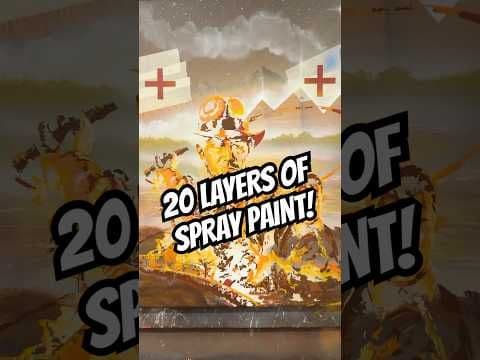Indiana Jones In 20 Layers of Spray!