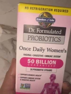 Happy gut. Happy me. 💚✨ One capsule a day to support digestive, immune, and vaginal health. #GardenOfLife #Probiotics #GutHealth #WomensWellness #TikTokShopFinds