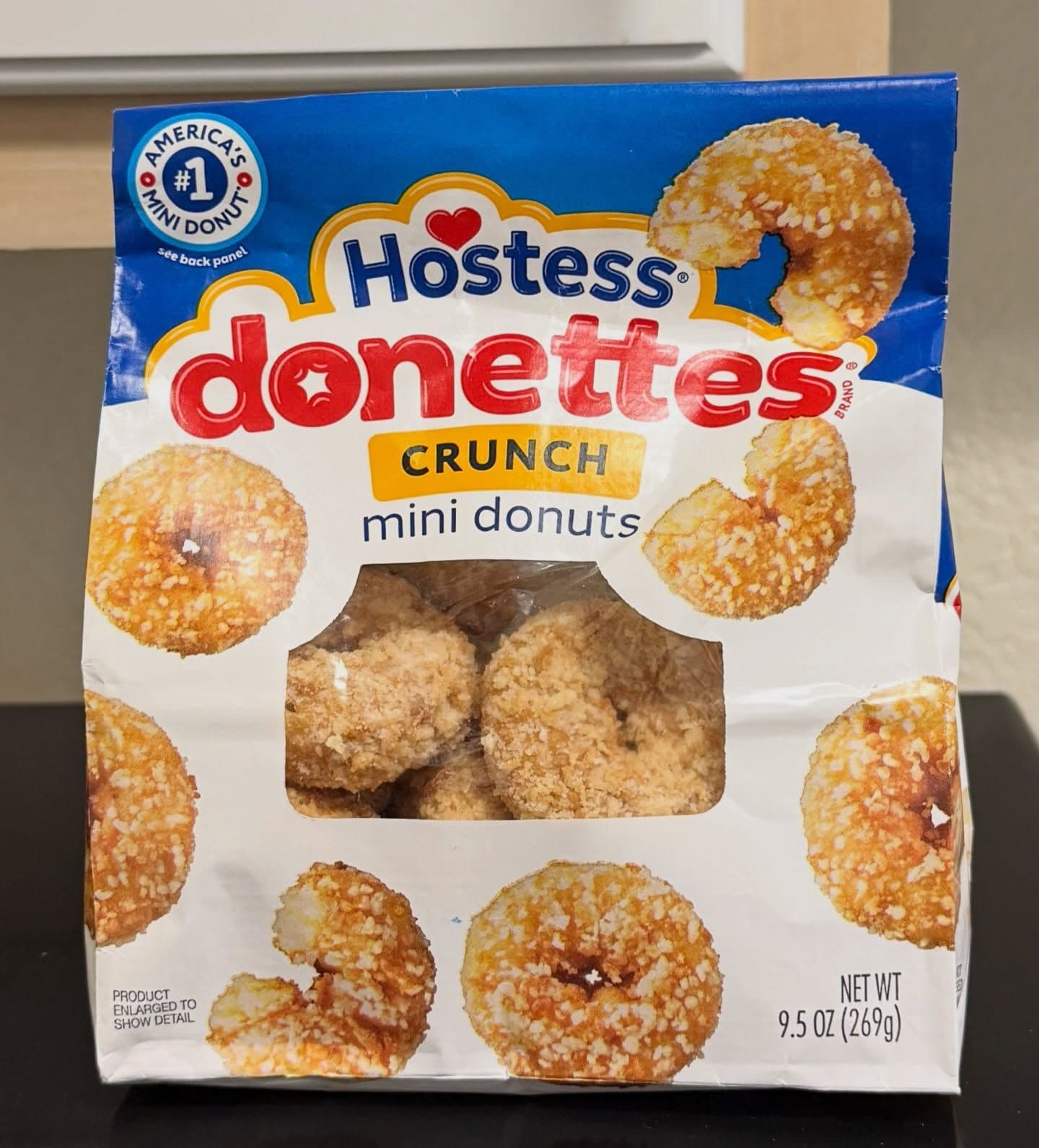 I swear these minidonuts are slightly larger than they used to be? And how did Influenster know that the crunch ones wer