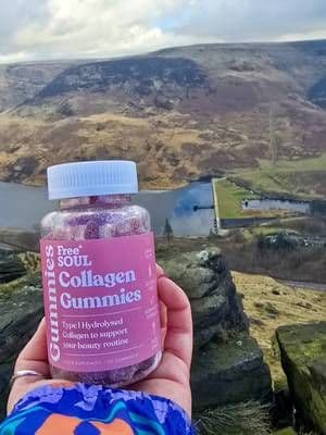 What's better than these views to take my daily collagen supplement. 😍 @Free Soul Collagen Gummies...helping my skin g