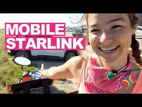 Mobile Starlink Testing - Highlights from November 2021 | Jessica Kirsh (Nik Lovell Edit 001)