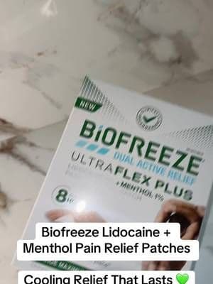 Get targeted relief right where you need it with Biofreeze Lidocaine + Menthol Pain Relief Patches. Combining maximum-strength lidocaine with cooling menthol, these flexible patches help relieve sore muscles, back pain, joint pain, and everyday aches while staying securely in place for mess-free comfort. #TikTokShop #Biofreeze #PainRelief #MuscleRecovery #Lidocaine