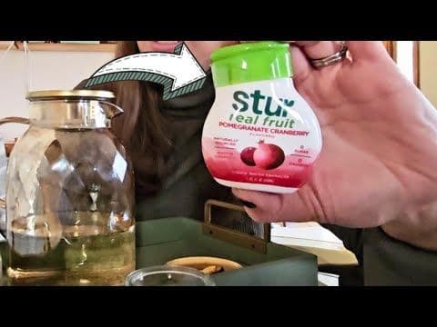 Stur Liquid Water Enhancer in Pomegranate Cranberry: Refreshing and Healthy!