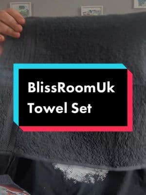 8Pcs TOWELS🤩 BlissRoomUk #summersale #tiktokmademebuyit #payday #junepaydaysale #blissroom #blissroomuk #towels #towelset #grey