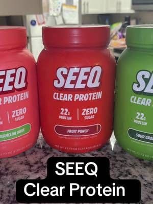 My goodness! @Andrew | MrEasyWayOut 🧬💉 you weren’t lying about this clear protein from @SEEQ SUPPLY The Green Sour Apple is my favorite and it tastes so good. It doesn’t even take like protein and doesn’t have a funny aftertaste. No wonder this flavor stays sold out. Go grab yours while yall can. Dang, these are so good and keeps me full. I was tired of the protein shakes. #protein #clearprotein #seeqprotein #proteinshake #tiktokshop