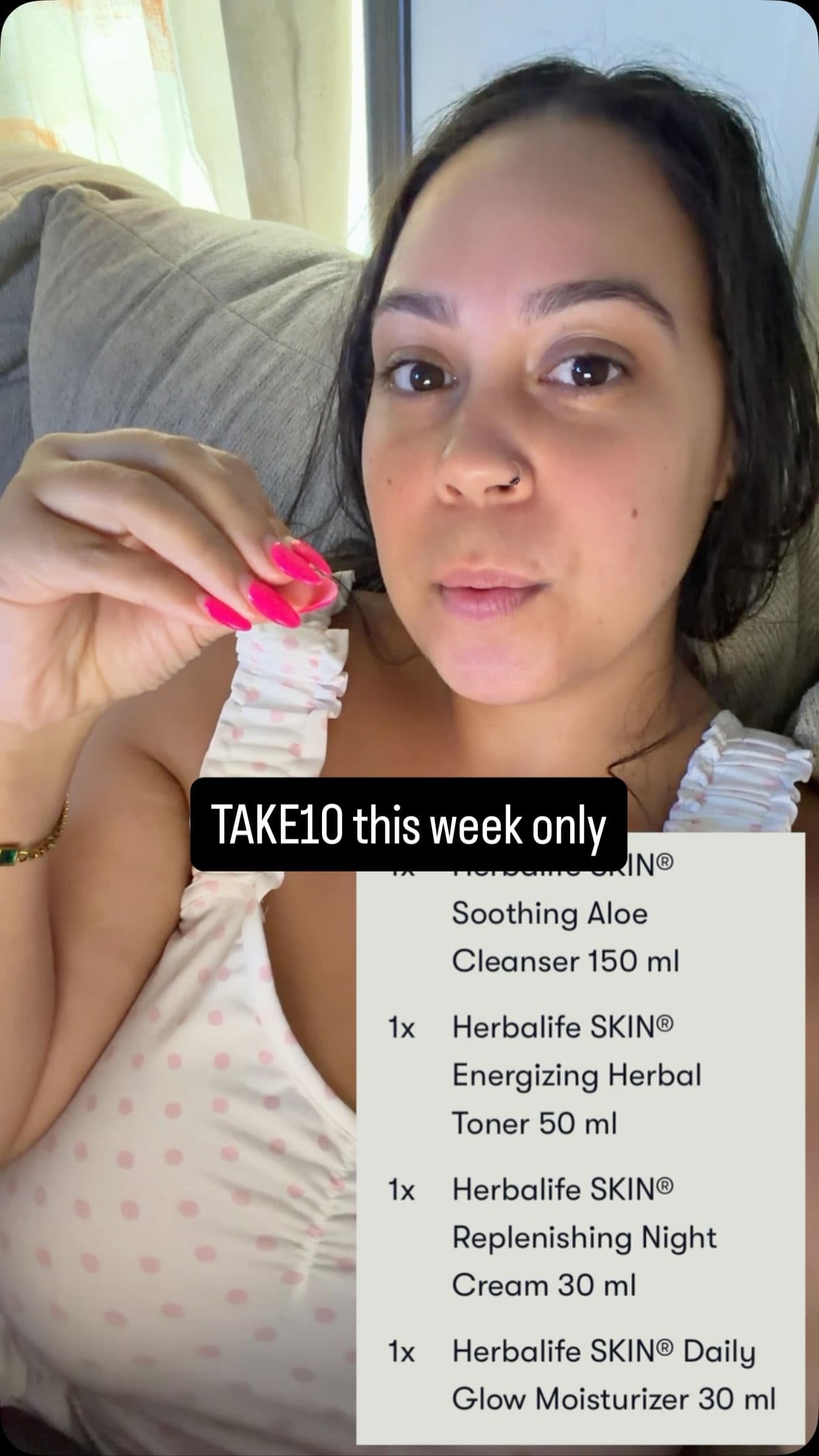 Healthy #skincare routine is essential currently but also long term. Link right below don’t forget to use coupon code TA