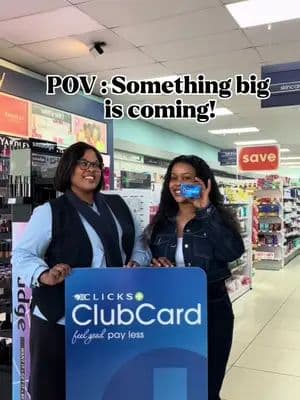 Just me and my clickscard doing the most !🥳🥹can you believe clicks card is turning 30? There’s a lot to get excited about at @clicksza #BigClubCardEnergy #spottheclubcard #clicksclubcard30 #gifted #explore #asmr #viral @Service Insider
