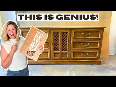 I Bought This Old Cabinet For $50, And You Won't Believe The Result | DIY Furniture Flip