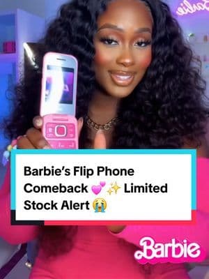 This flip phone is what Barbie dreams are made of 💅🏾💖 — pink, fabulous, and fully functional! Comes with gem stickers, a beaded lanyard, interchangeable covers, and even a year of service. It’s nostalgic glam for the ultimate Barbie fan 💕 Tap the orange cart above before it sells out 😭 ... #fyp #abbydames #BarbiePhone #BarbieCore #BarbieAesthetic #BarbieEdition #PinkPhone #RetroTech #BarbieVibes #BarbieCollector #BarbieGirl #BarbieDreamLife #BarbieFan #CuteTech #VintageVibes #BarbieAccessory #PinkEssentials #GirlyTech #BarbieLifestyle #BarbieBundle #OutlandishCreatorChallenge #BFCM2025 #TikTokShopBlackFriday #TikTokShopCyberMonday #HolidayDeals2025 #TikTokShopHoliday #CreatorChallenge #TikTokShopRestock #tiktokshopcreatorpicks #BahamianCreator #BahamianInfluencer #CaribbeanCreator #CaribbeanInfluencer #Austininfluencer #Austincreator #Texasinfluencer #Texascreator #UGC #TikTokpartner #TikTokShopFallDealsForYou #AutumnLiving #SuperBrandClub #ViralOnTikTokShop #TTSSouthwest #TasteMakersAustin #fallfestival