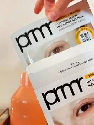 Vitamin C + Retinol in a mask that turns clear while you sleep. It's viral because it's awesome. | Primera Vitatinol Serum Mega-Shot Gel Mask #prmr #primera #prmrvitatinolgelmask #vitatinolgelmask #amazonprimeday #kbeauty @prmr.us #koreanskincare #koreanskincaretips #gelmaskviral #skintok #amazonfinds #amazonskincare