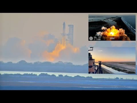 Starship Integrated Flight Test 2 (Short Edit - Launch Only) November 2023 | Jessica Kirsh