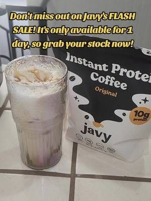 My mornings🌞 are incomplete without a cup of @Javy Coffee. The 10g of protein in it gives me the energy to power throu