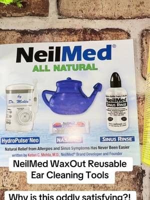 NeilMed WaxOut gives you reusable flexible ear-cleaning tools for adding a little extra care to your personal hygiene routine. Simple, compact and easy to keep on hand. β¨ #NeilMed #EarCare #PersonalCare #HygieneFinds #TikTokShop
