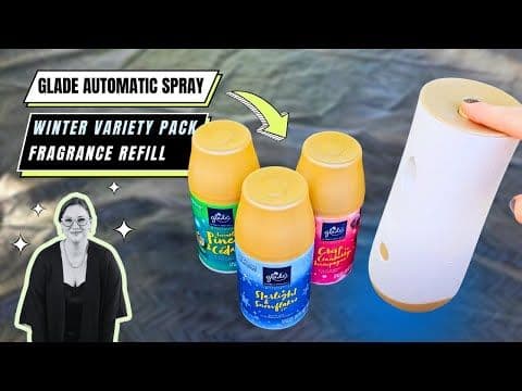 Glade Automatic Spray: Limited Edition Winter Scents Review