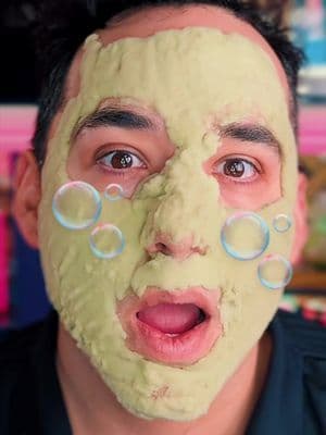 POV: your skincare routine slows down for 10 minutes. πΏπ«§ A gentle bubble cleanse, Holy Basil, and the kind of reset my