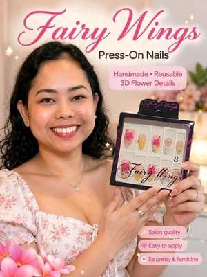 Girls, run! 🏃♀️🌸 I just found the prettiest handmade press-on nails and the little 3D flowers + gold details are EVERYTHING. They seriously look like a custom salon set without needing the appointment. 💅✨ #PressOnNails #FlowerNails #NailTok #HandmadeNails #tiktokshopfinds @lovful store